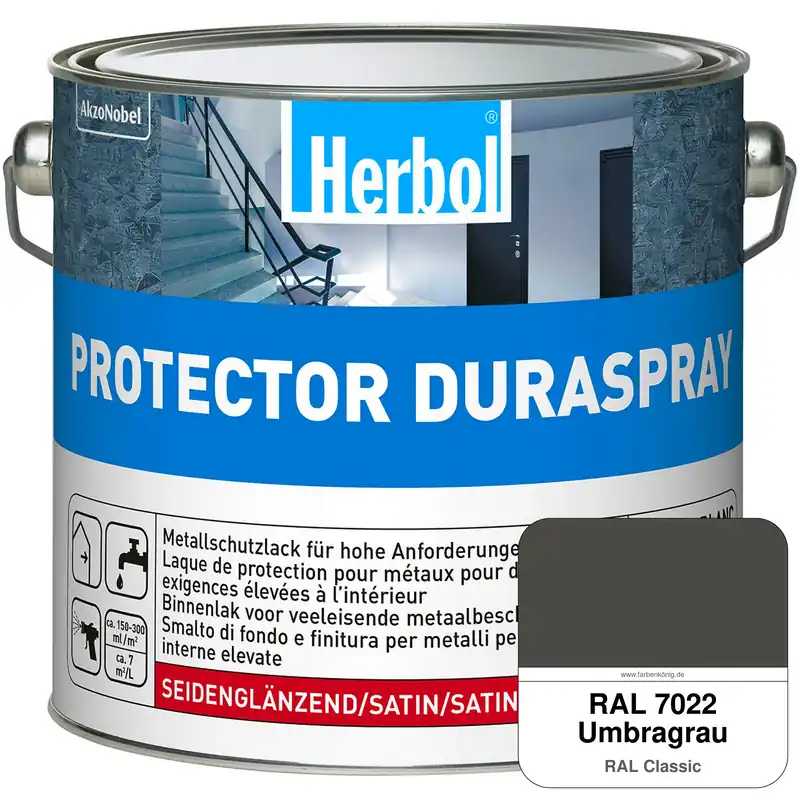 Markenware Protector Duraspray (RAL 7022 Umbragrau)