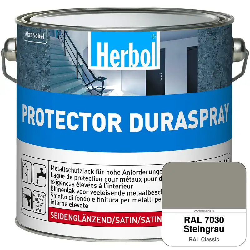 Protector Duraspray (RAL 7030 Steingrau) Neu