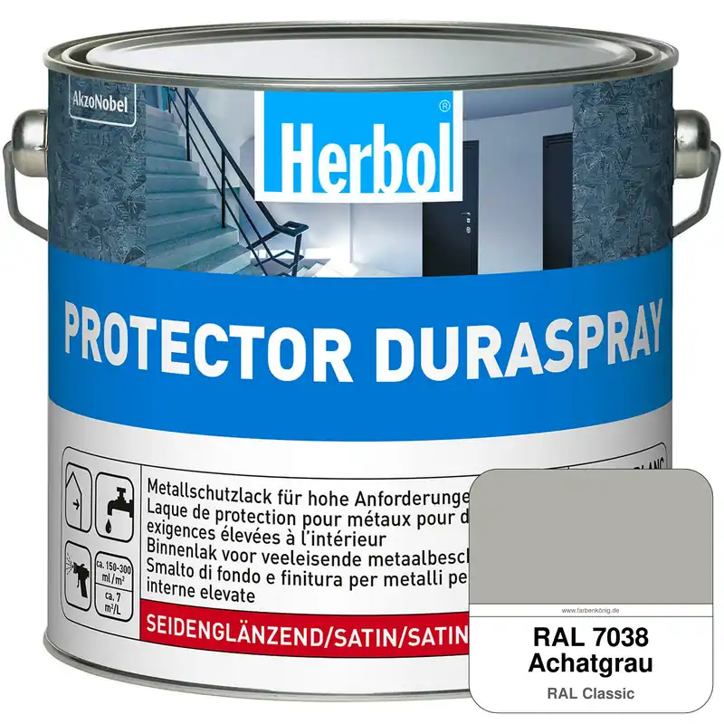 Sichere Zahlung Protector Duraspray (RAL 7038 Achatgrau)