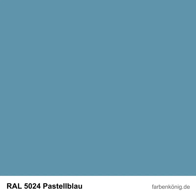 Saisonangebot Objekt Fassadenfarbe (RAL 5024 Pastellblau)
