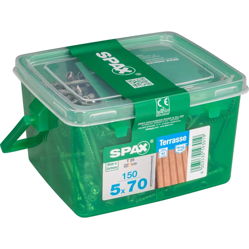 Spax Terrassenschrauben Zylinderkopf Online Kaufen