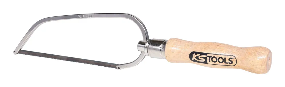 Gratis Versand KS Tools Kleinhandsäge mit verstellbarem Holzgriff, 150 mm