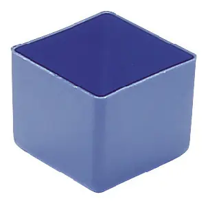 Top-Seller LA KA PE Einsatzkasten E40/4, 49 x 49 x 40 mm, blau