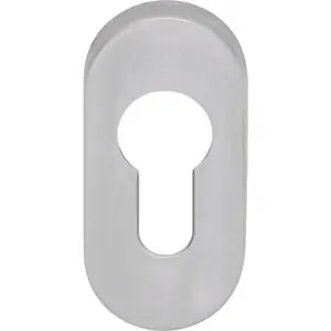 OGRO Rosette PREMIUM 6679 - PZ, 31 x 69 x 9 mm, Edelstahl matt Ausverkauf