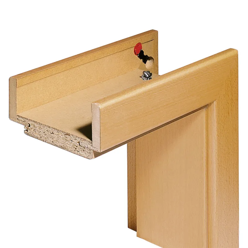 Abverkauf Borne Komplett-Zarge 198,5 x 61 x 16 cm CPL braun rechts