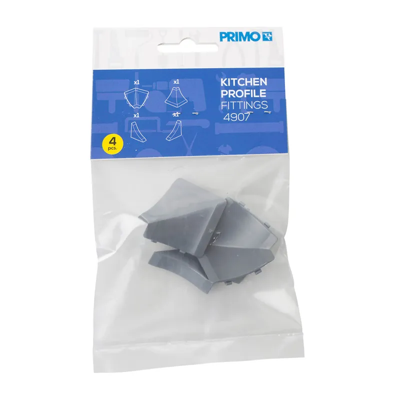 Zertifiziert Zubehörset 4907 4-teilig Anthrazit