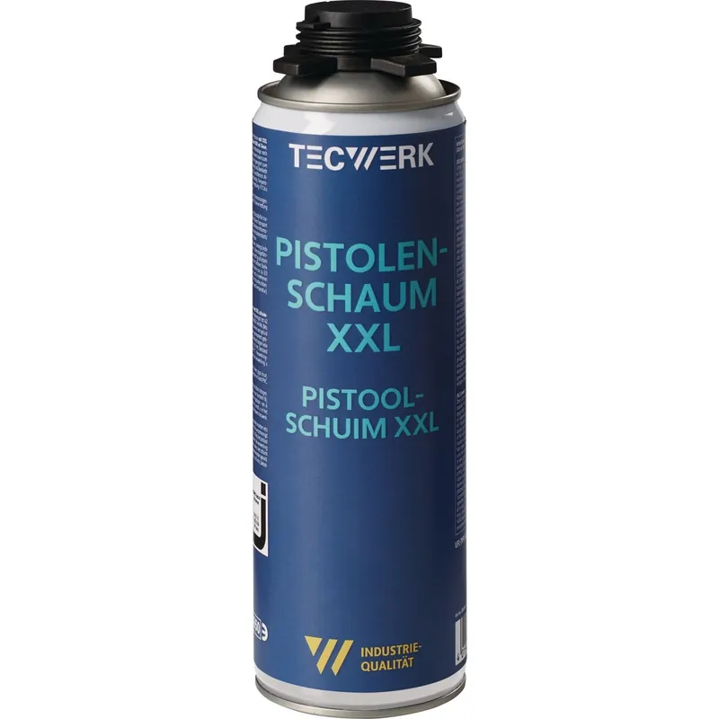1K-Pistolenschaum XXL 500ml B2 grau o.Einw.-Handsch.Dose TECWERK Letzte Chance