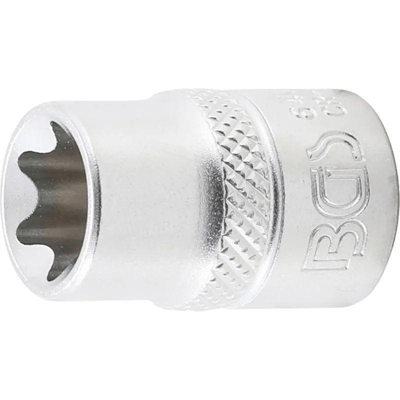 Abverkauf BGS Steckschlüssel-Einsatz E-Profil Antrieb Innenvierkant 10 mm (3/8") SW E14 - 6414
