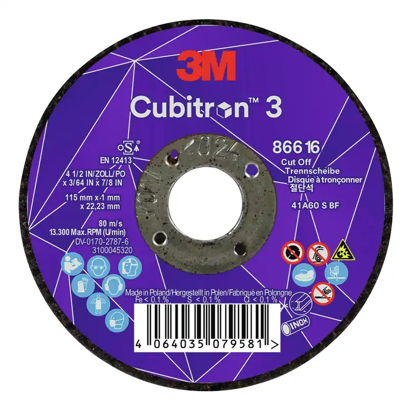 3M Trennscheibe Cubitron 3 gerade 115 x 1,6 mm Must-Have
